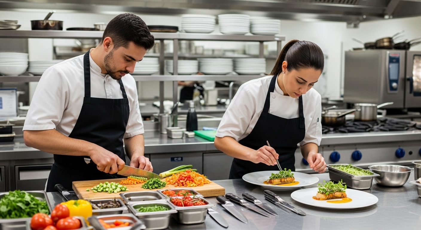 Técnicas culinarias · formación FUNDAE