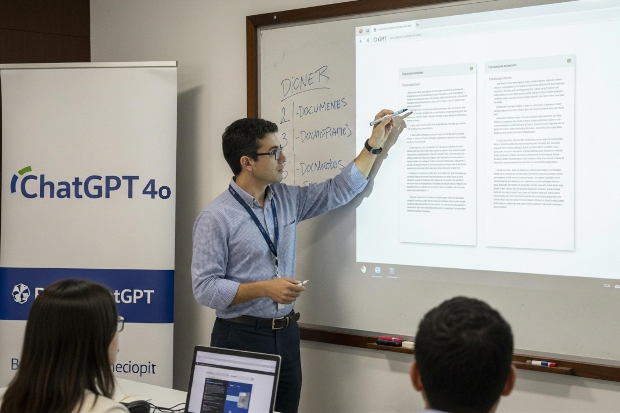 ChatGPT 4o para Redacción, Soporte, Desarrollo Personal y Automatización · formación FUNDAE