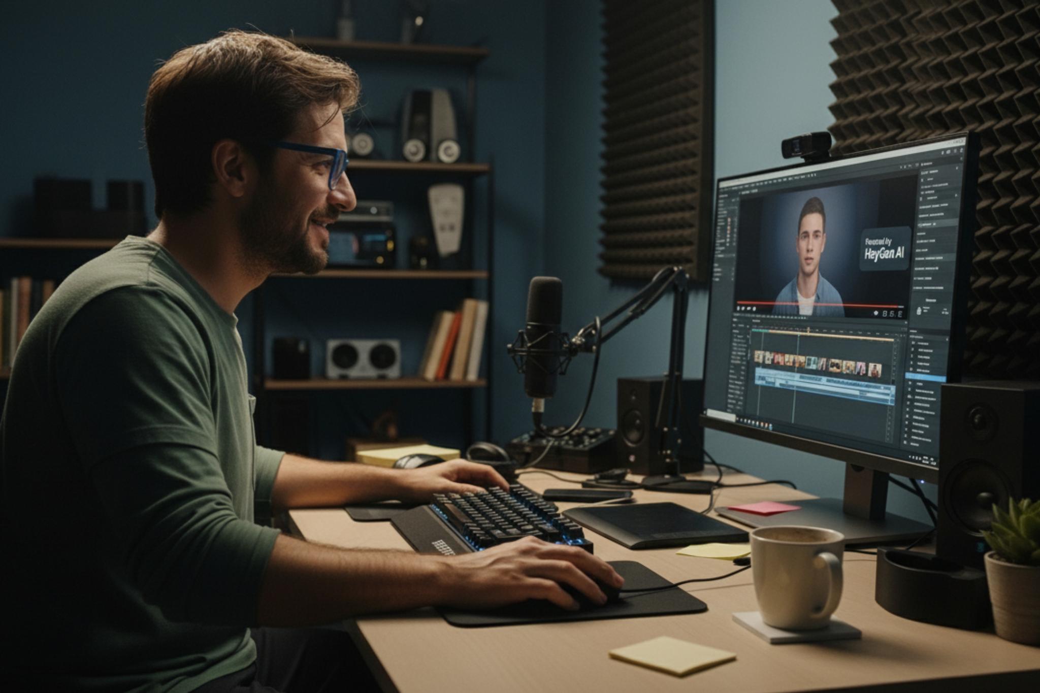 Generación de multimedia con Heygen - AI · formación FUNDAE
